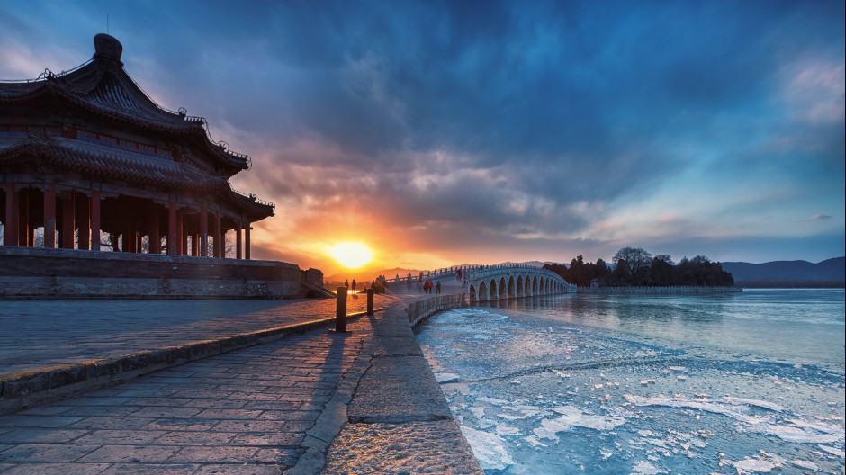 北京颐和园旅游区风景图片