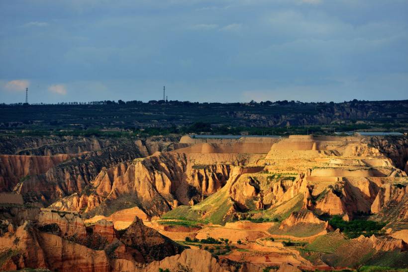 超清黄土高原风景摄影图片