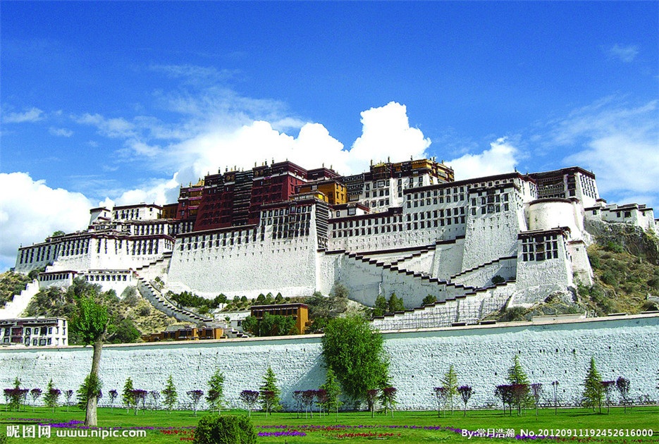 西藏拉萨布达拉宫图片欣赏