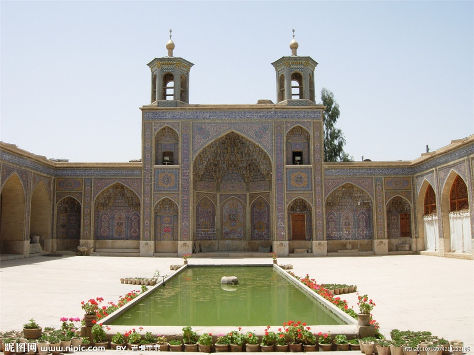 中东国家伊朗首都德黑兰景色图片