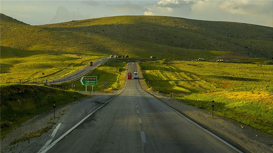 中东国家伊朗首都德黑兰景色图片