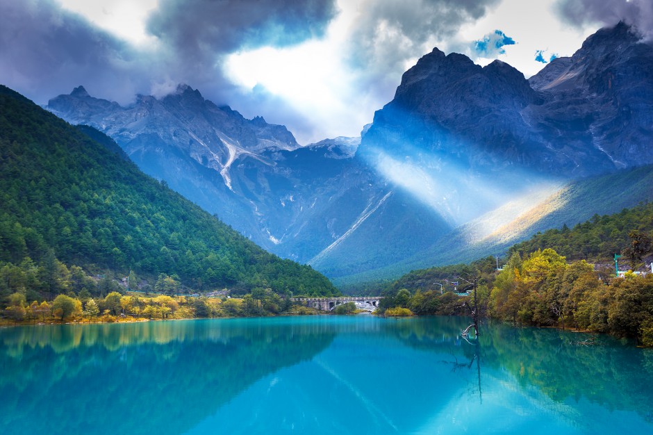 精选高清云南香格里拉风景图片