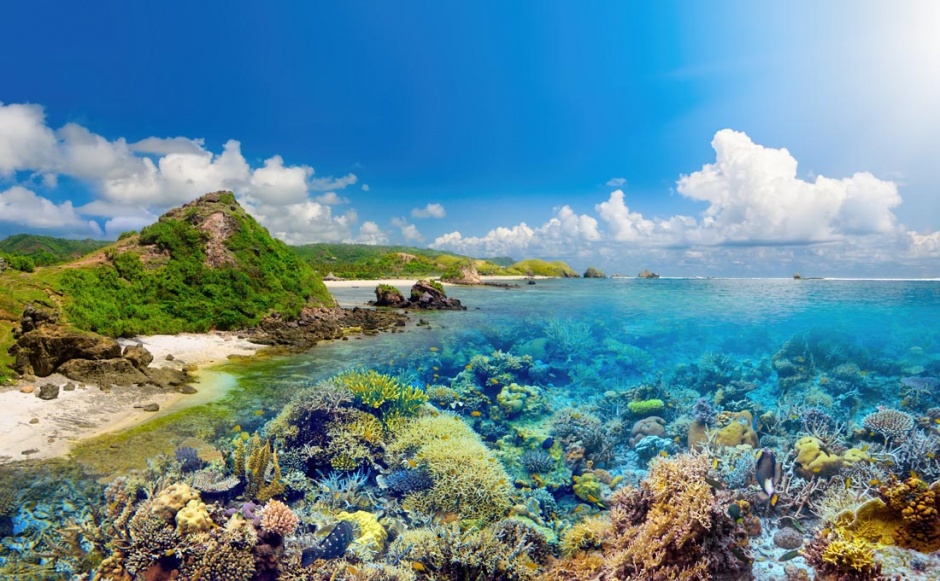 梦境般唯美的海岛高清景色图片