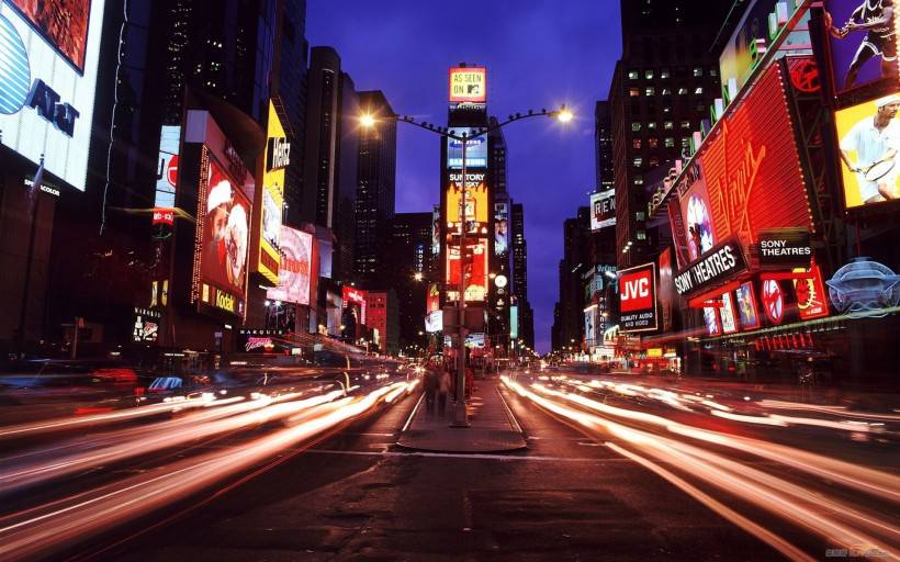 美国纽约时代广场壁纸集锦