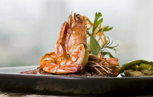 好吃的秘制黑椒牛排图片