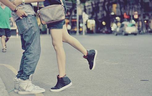 纯真简约风QQ情侣唯美头像