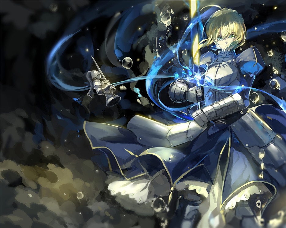 FateStayNight吾王saber高清壁纸