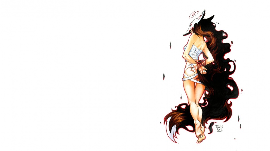 手绘二次元日本动漫壁纸素材