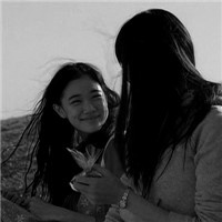 2016最新版qq姐妹黑白头像图片