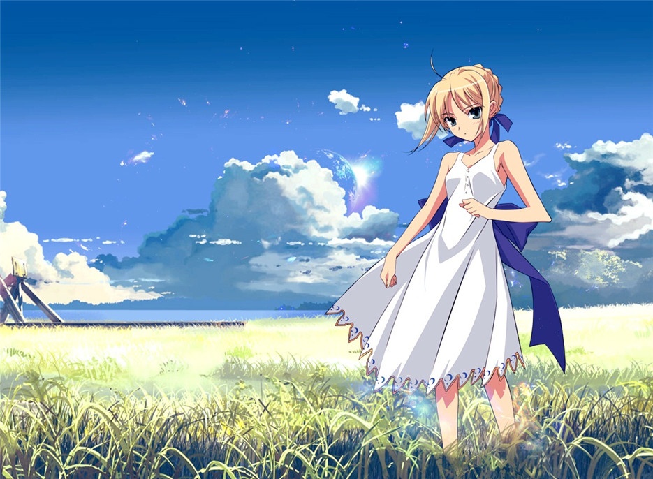 FateStayNight吾王saber高清壁纸