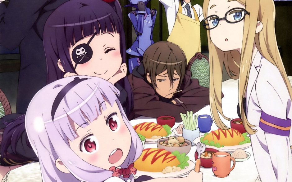 搞怪可爱的动漫萝莉高清壁纸