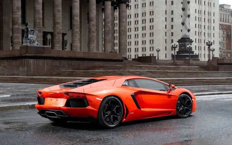 精选超清兰博基尼Aventador LP700-4敞篷跑车图片