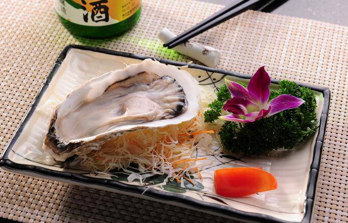 高清日式美食生蚝图片