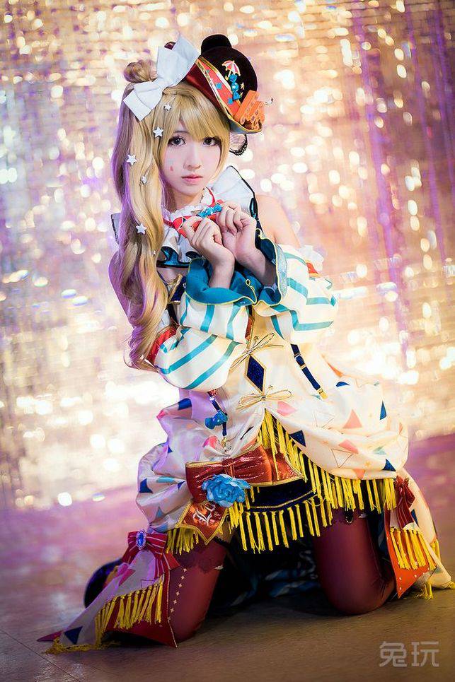 甜美少女鳗鱼霏儿cos动漫人物照片