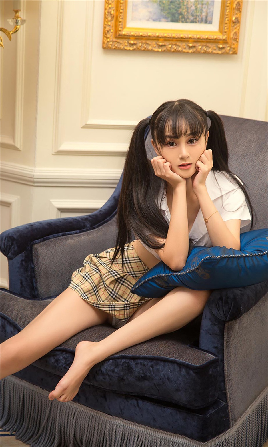 90后长发清纯美女滴滴性感写真套图