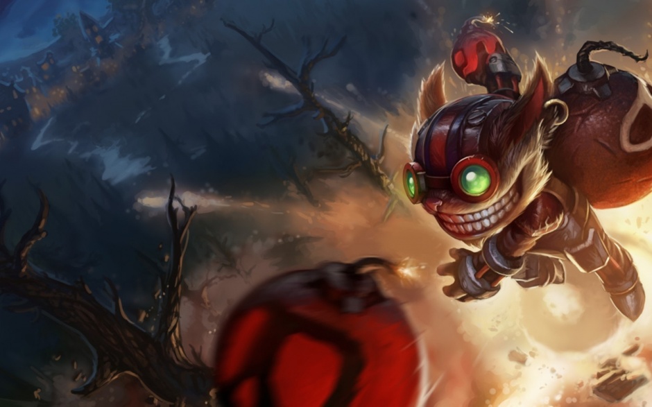 热门游戏英雄联盟原画壁纸