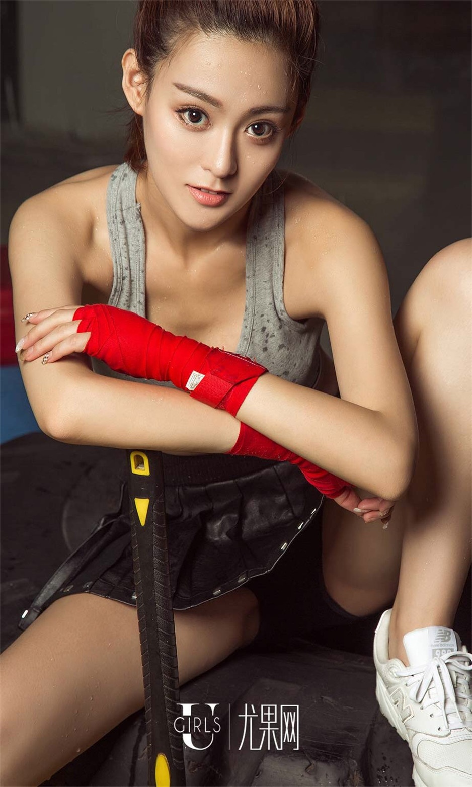 中国健身拳击女神高清性感写真