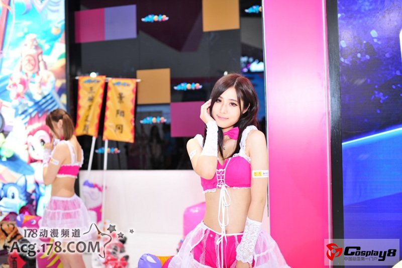 国内游戏展览会cosplay美女图片