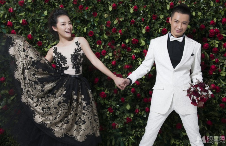 刘璇王弢唯美婚纱照曝光