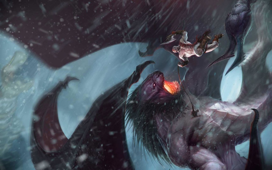 单机动作游戏战神高清壁纸