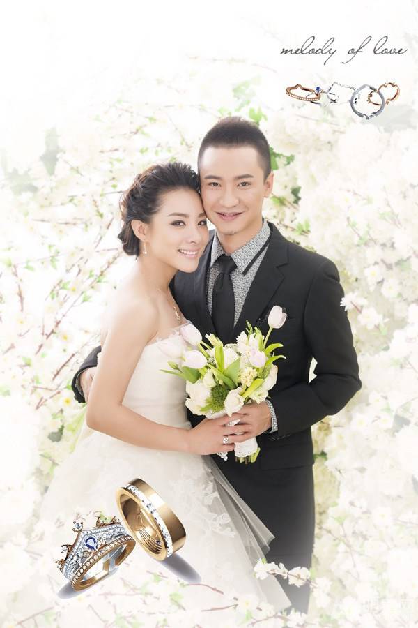 刘璇王弢唯美婚纱照曝光
