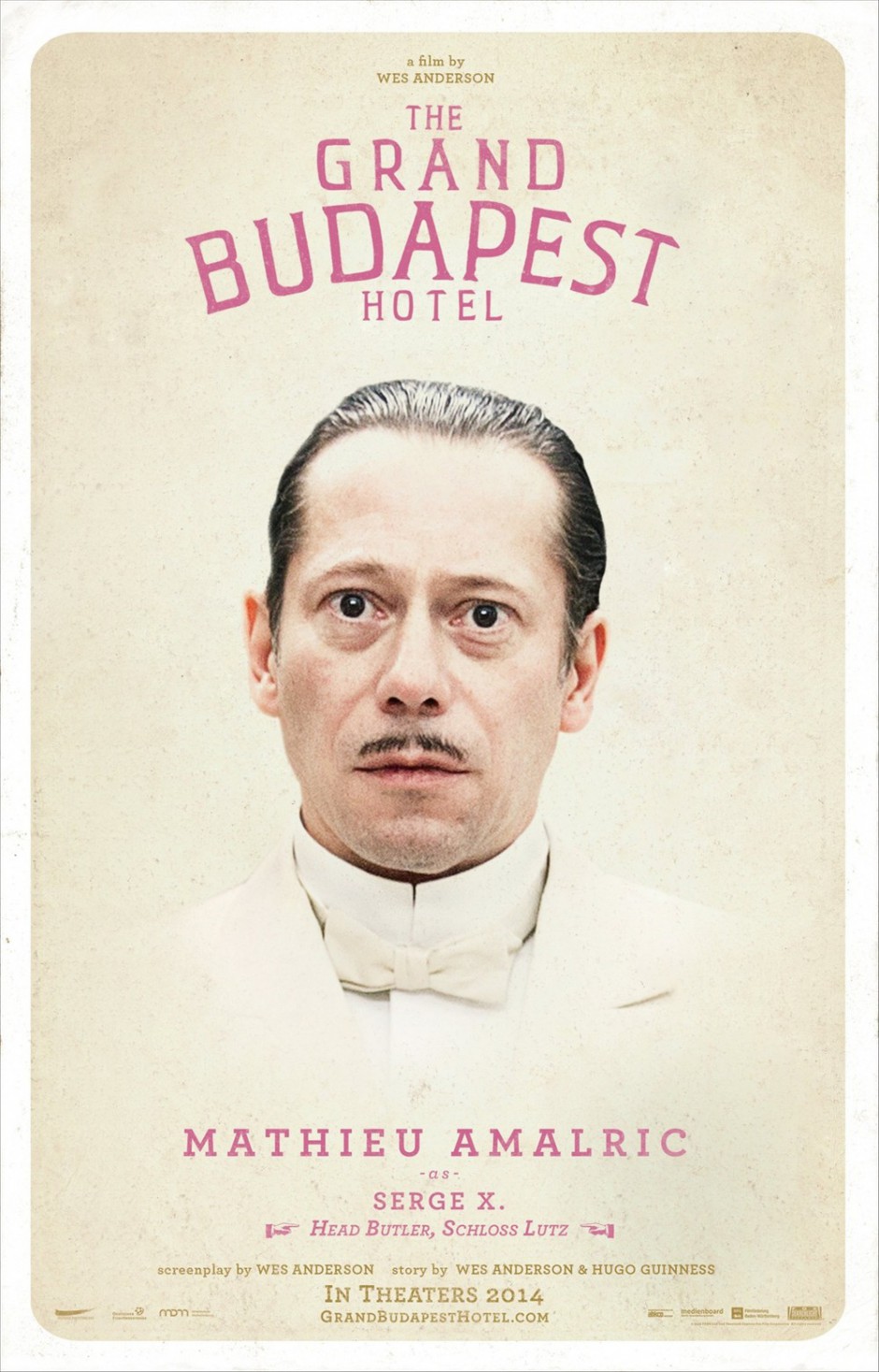 《布达佩斯大饭店》人物海报