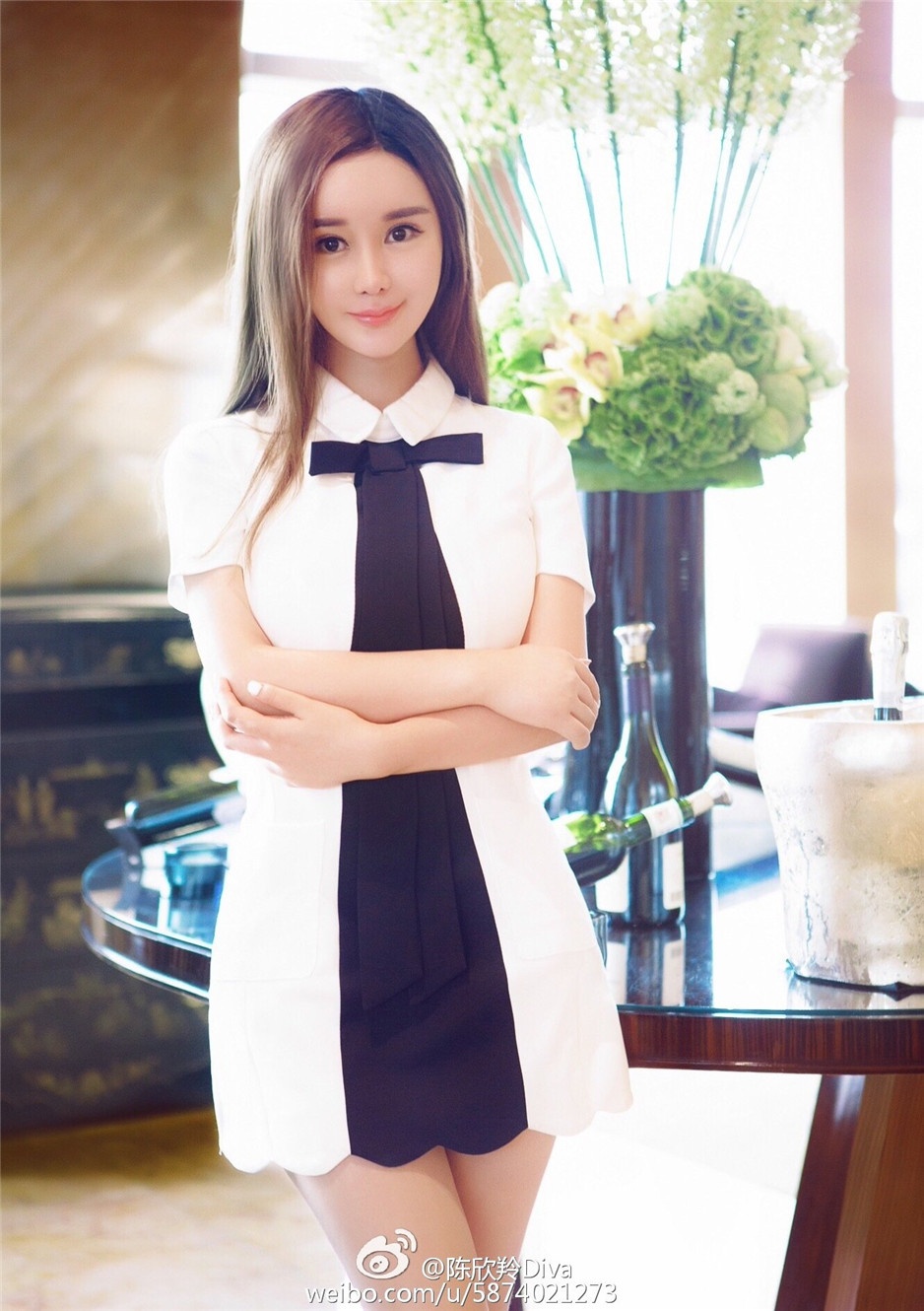 大胸美女陈欣羚Diva丰满写真图集