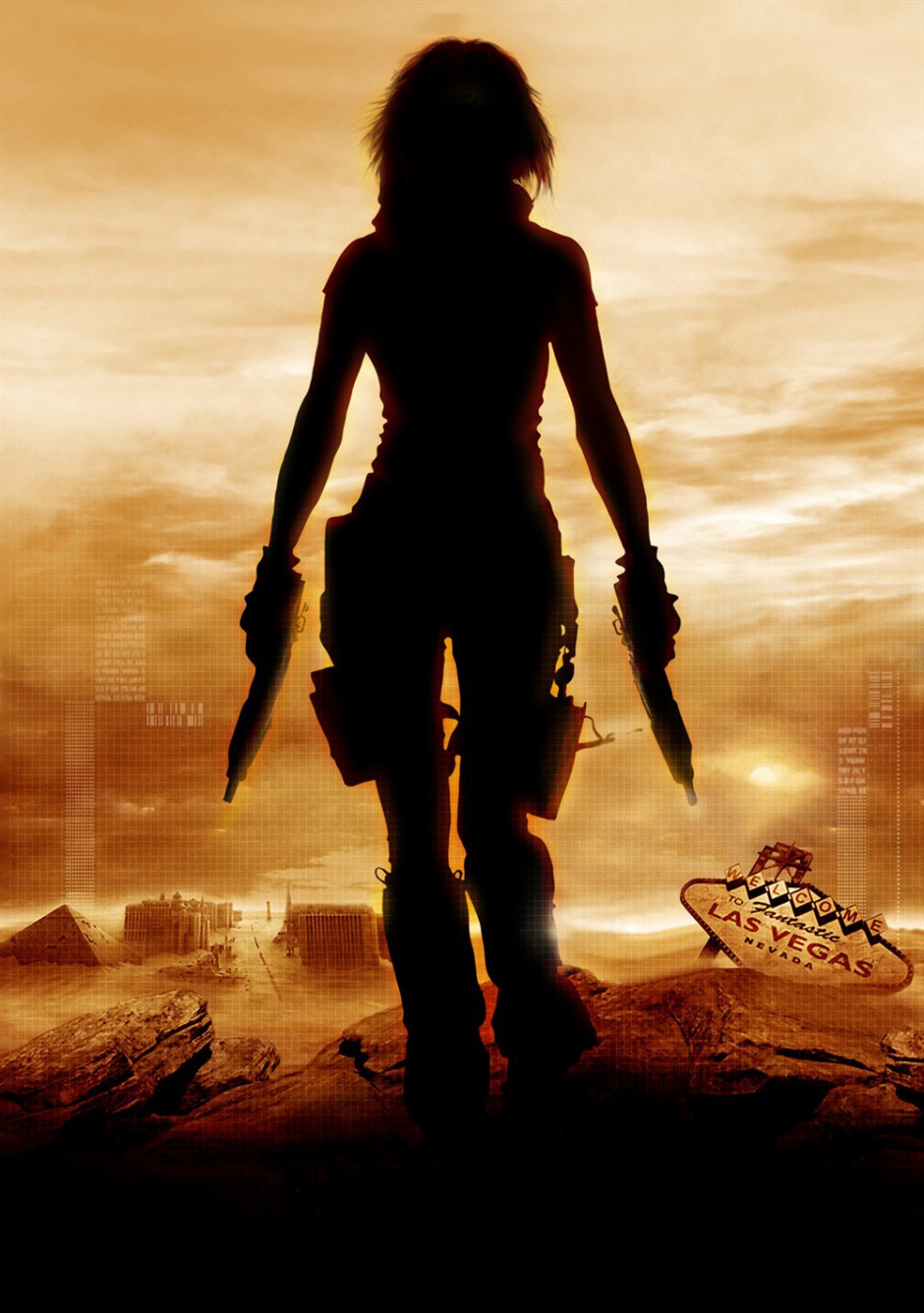 游戏改编《生化危机3：灭绝》电影海报
