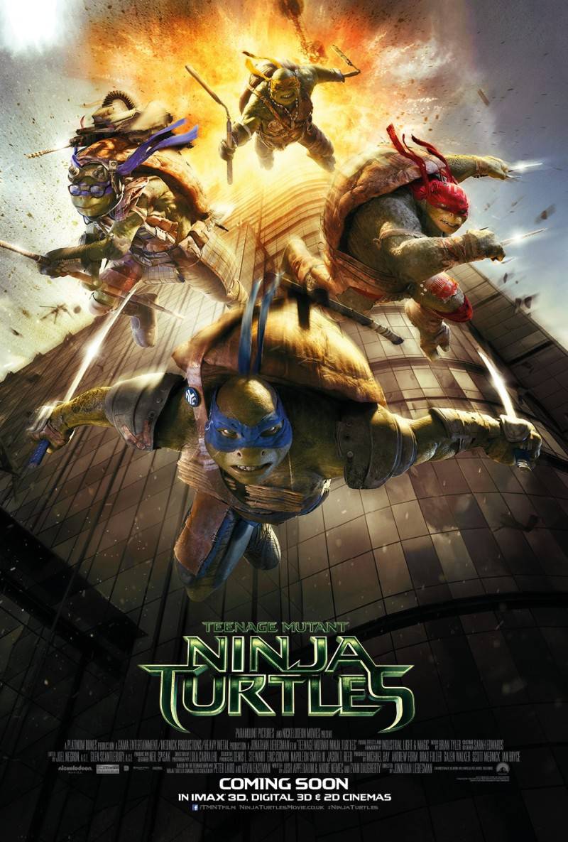 《忍者神龟:变种时代》高清海报一览