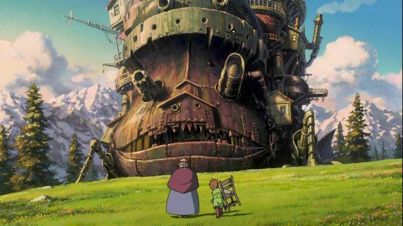 宫崎骏动画电影作品《哈尔的移动城堡》影视壁纸
