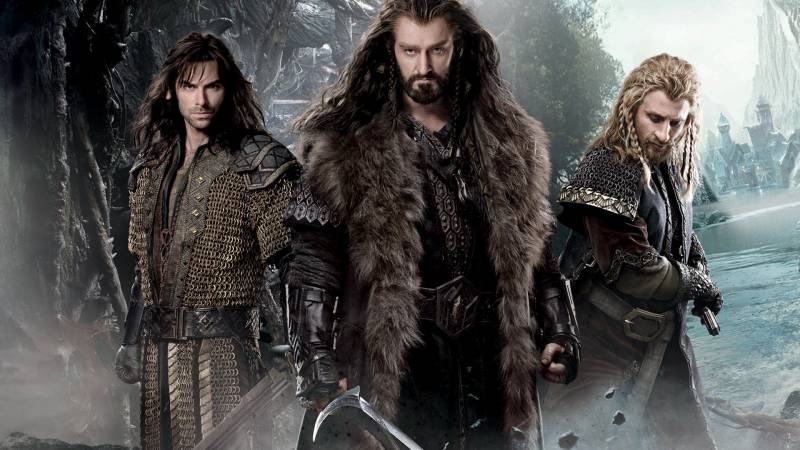 动作冒险电影《霍比特人：史矛革之战》壁纸精选