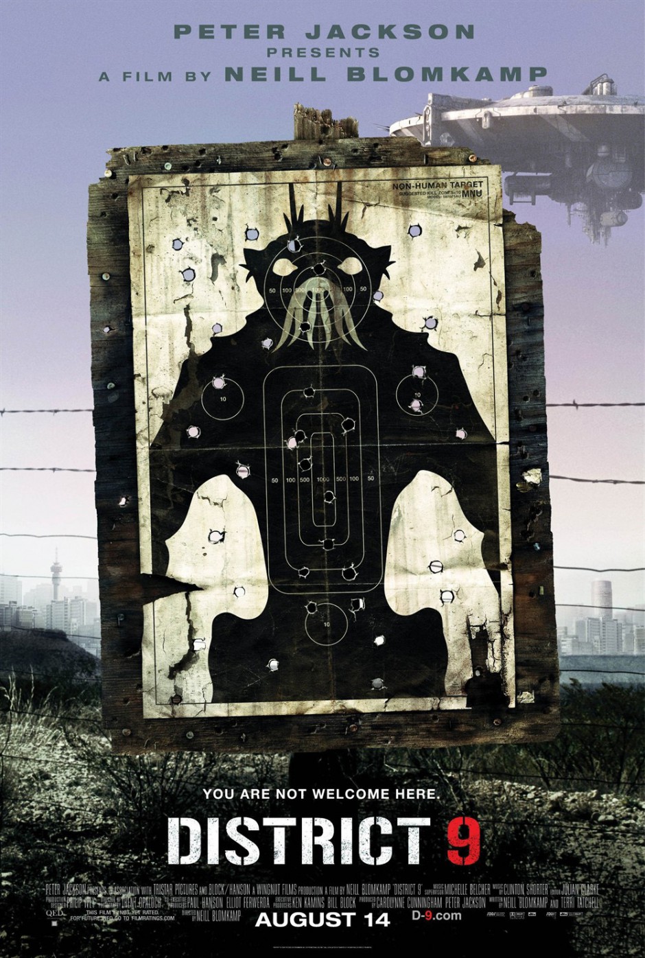 科幻片《第九区》电影海报