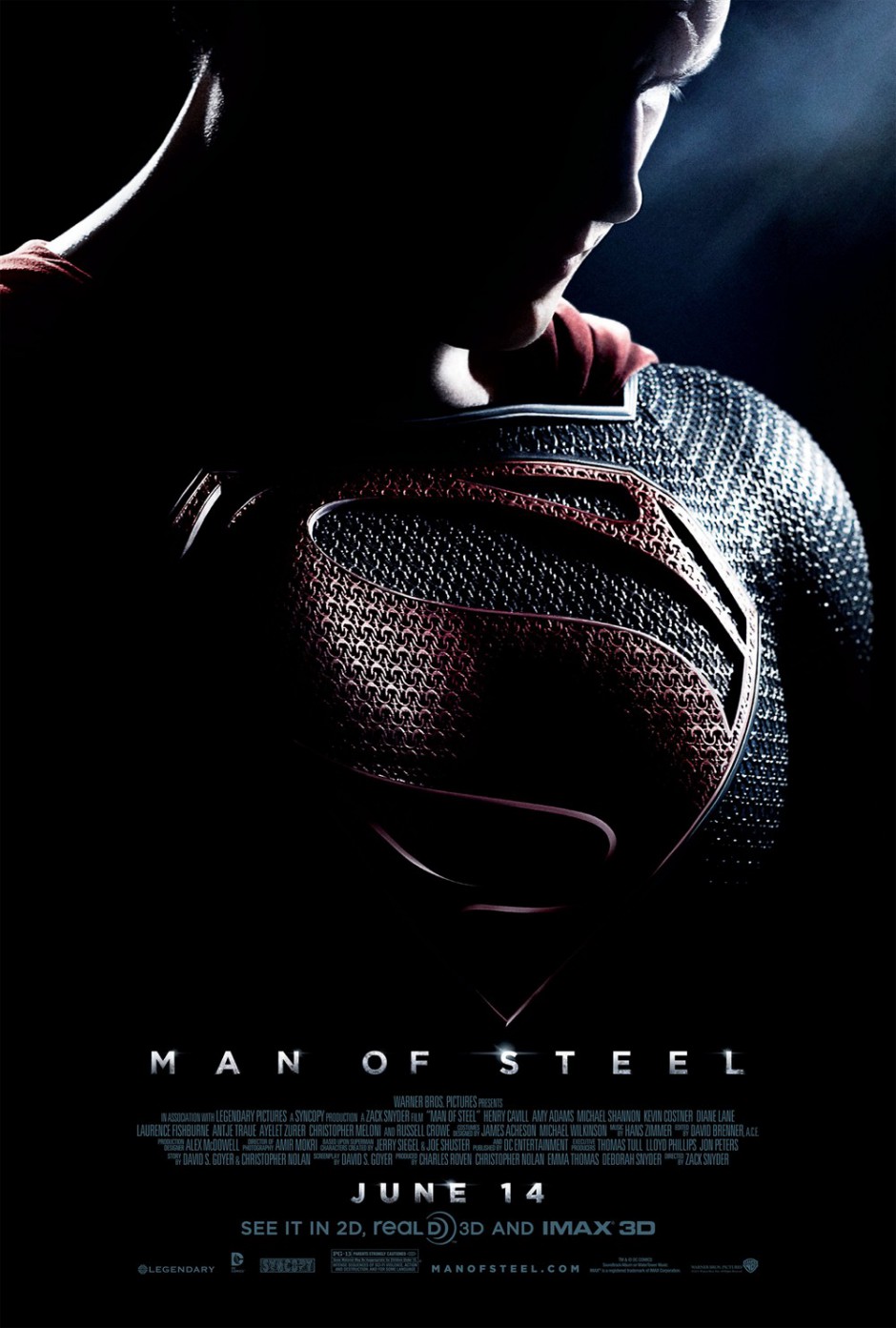 科幻片《超人：钢铁之躯》电影海报