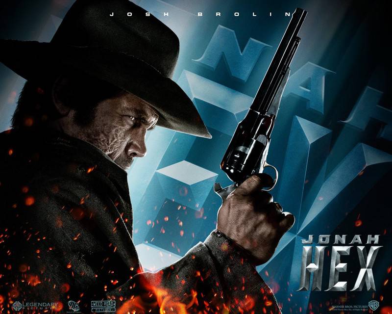 《 西部英雄约拿·哈克斯 》高清电影人物海报