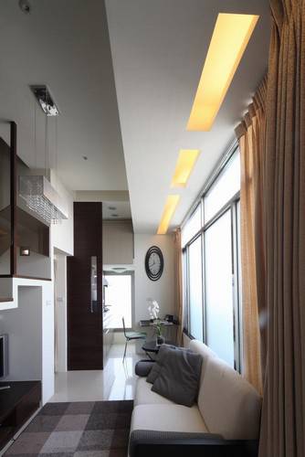 中式简约复式装修效果图