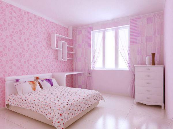 公主的房间卧室装修风格图