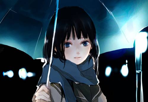 优美伤感动漫女生图片集锦