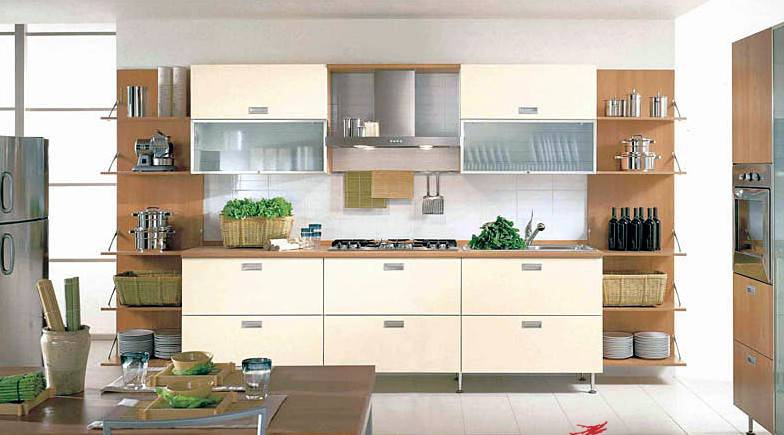 别致的大户型厨房装修效果图