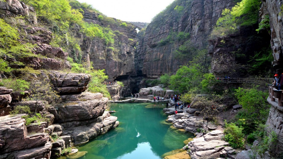 河南红石峡风景区摄影图片