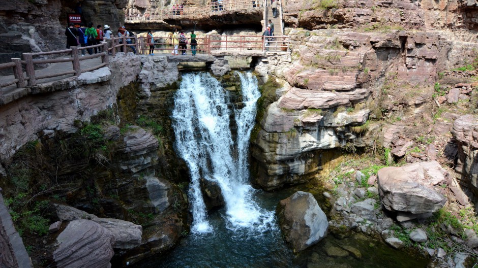 河南红石峡风景区摄影图片