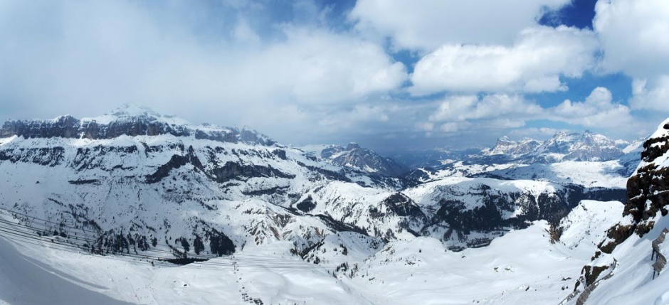 高清唯美的瑞士雪山风景图片