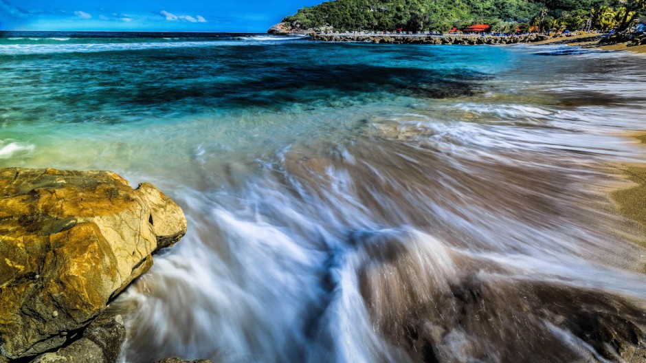 美丽的加勒比海岛风景图片欣赏