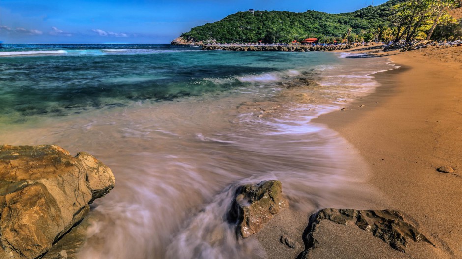 美丽的加勒比海岛风景图片欣赏