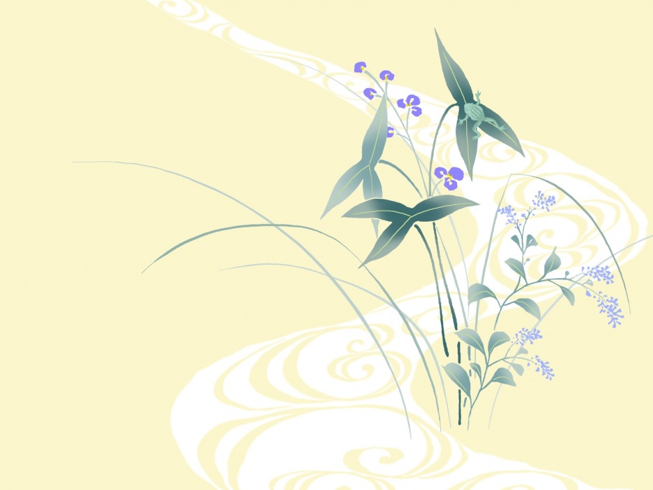 高清唯美ppt背景矢量图