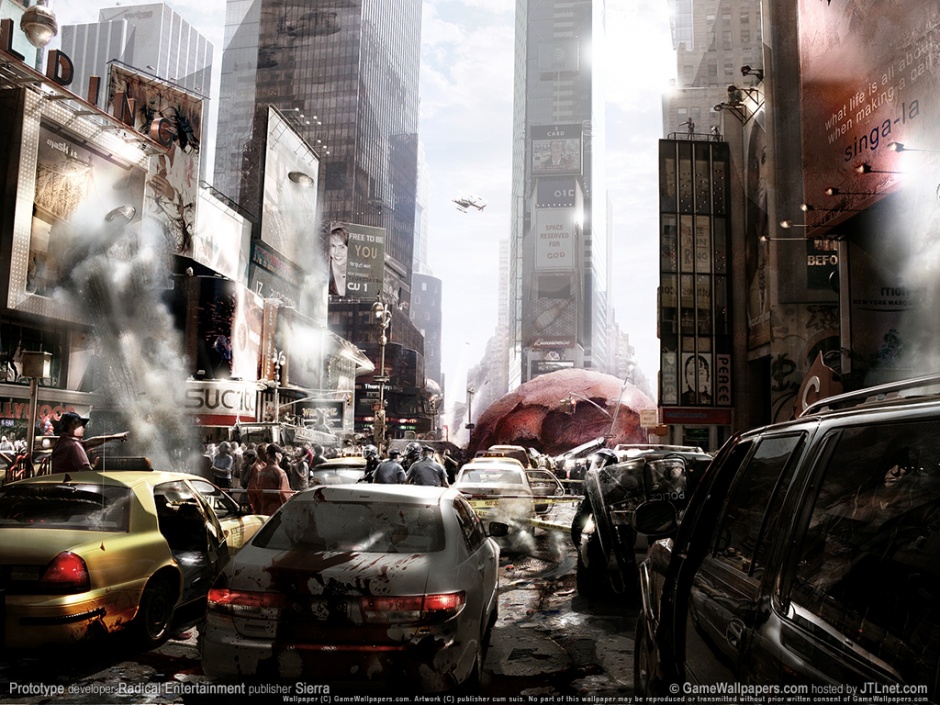 动作游戏虐杀原形高清壁纸