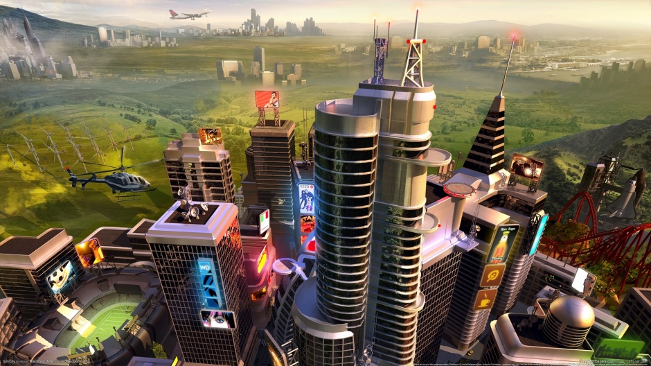 经营游戏模拟城市5图片壁纸