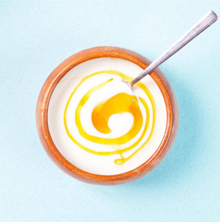 自制芒果奶油冰淇淋图片