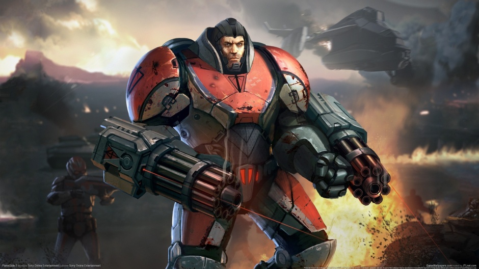 MMOFPS游戏行星边际2高清壁纸