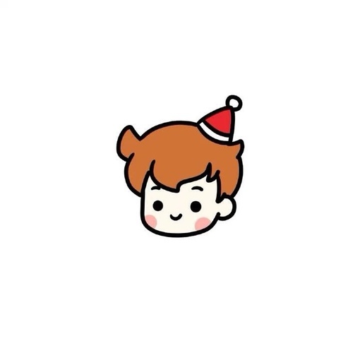 搞怪的二次元素描手绘图片