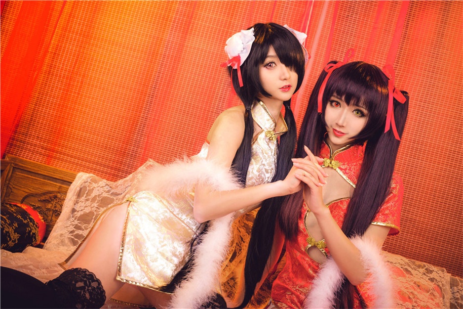 性感旗袍cos美女私房图片